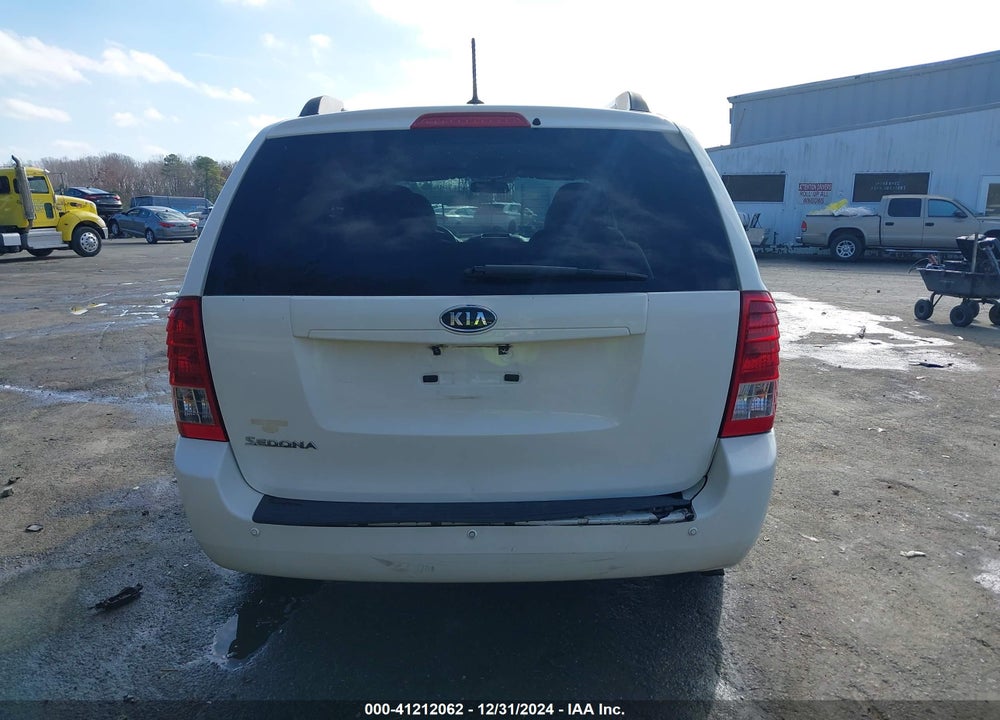 2012 KIA SEDONA LX VIN: KNDMG4C78C6465740