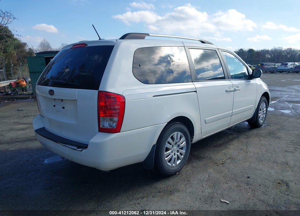 2012 KIA SEDONA LX VIN: KNDMG4C78C6465740