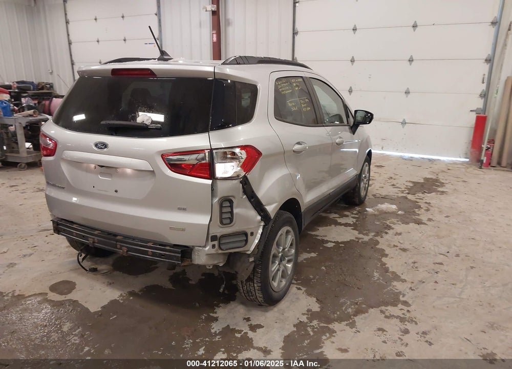 2018 FORD ECOSPORT SE VIN: MAJ3P1TE2JC215584