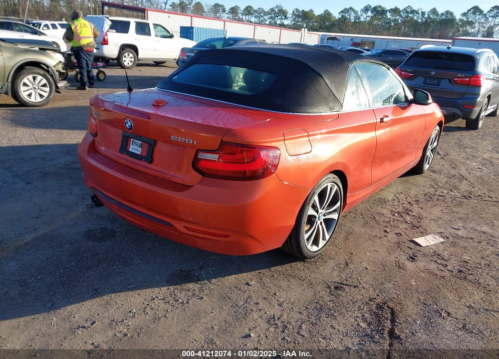 2016 BMW 228I VIN: WBA1L9C59GV767847