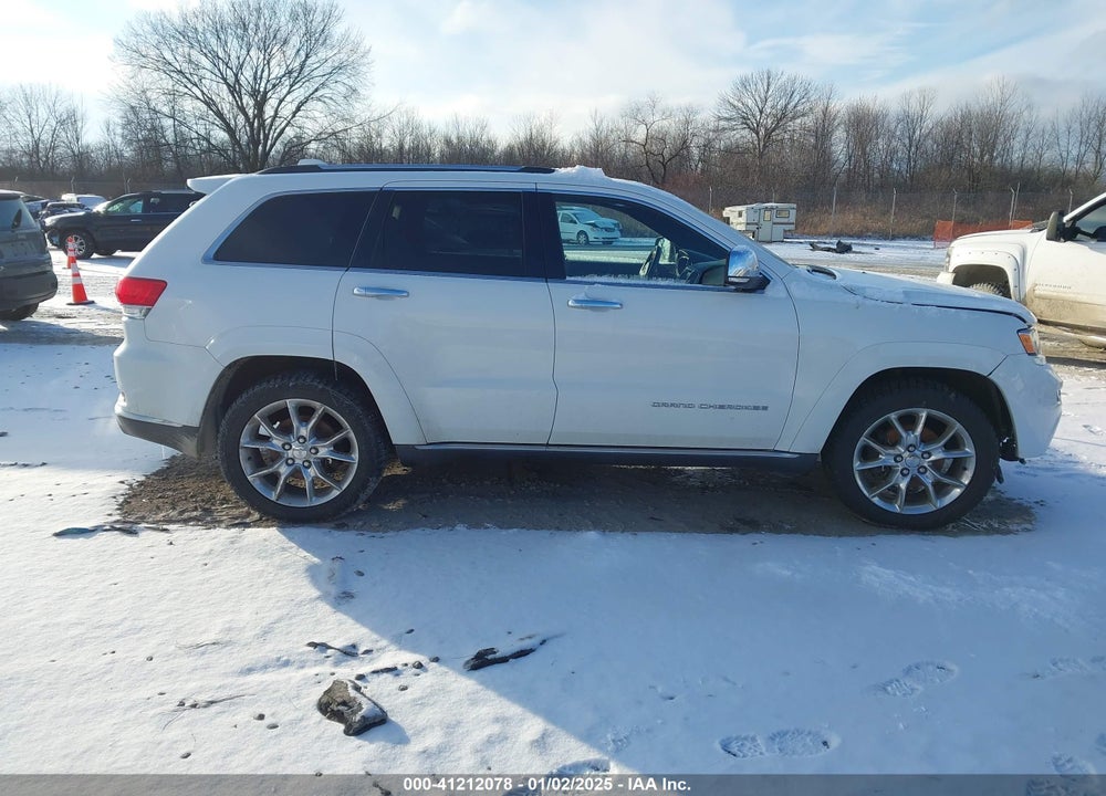 2014 JEEP GRAND CHEROKEE SUMMIT VIN: 1C4RJFJG8EC500223