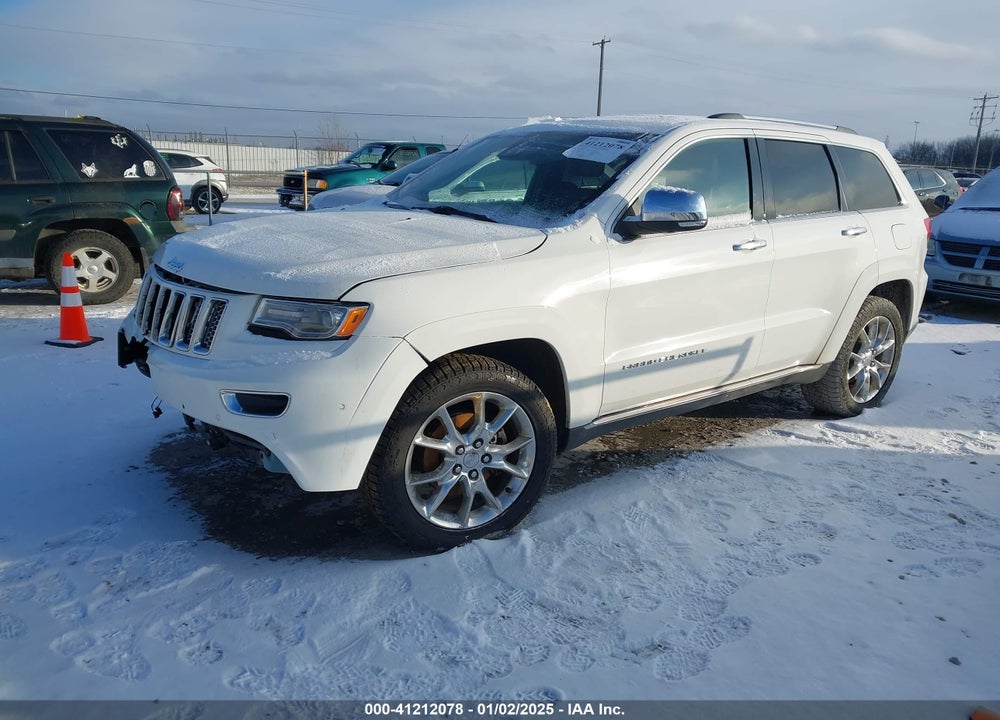 2014 JEEP GRAND CHEROKEE SUMMIT VIN: 1C4RJFJG8EC500223