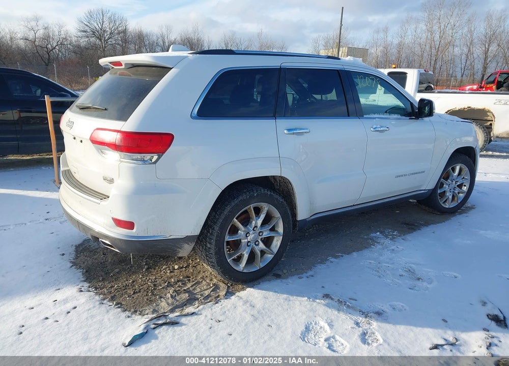 2014 JEEP GRAND CHEROKEE SUMMIT VIN: 1C4RJFJG8EC500223