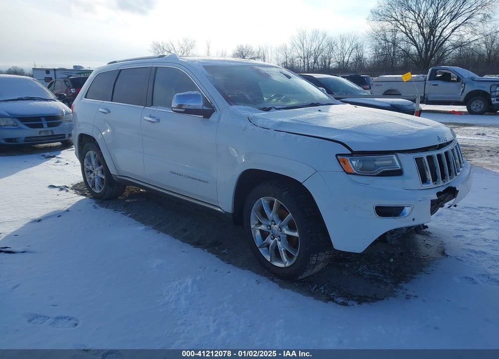2014 JEEP GRAND CHEROKEE SUMMIT VIN: 1C4RJFJG8EC500223