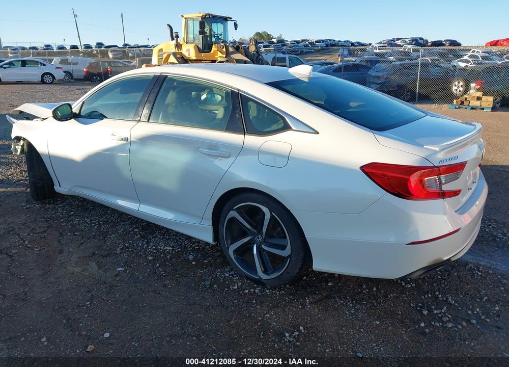 2019 HONDA ACCORD SPORT VIN: 1HGCV1F33KA026029