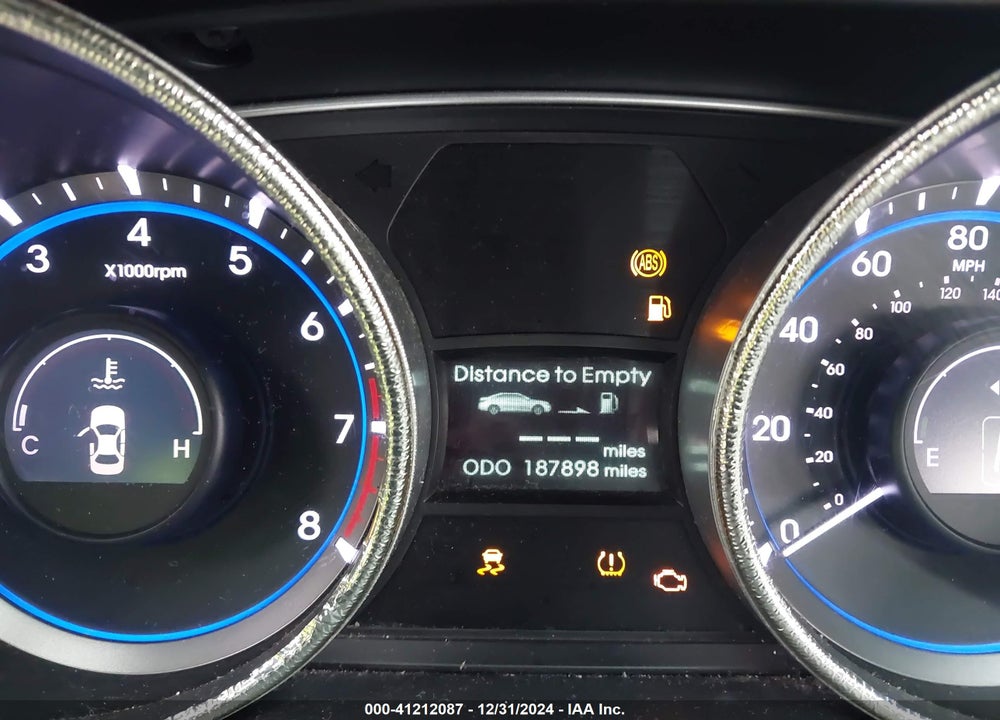 2012 HYUNDAI SONATA GLS VIN: 5NPEB4AC8CH437381