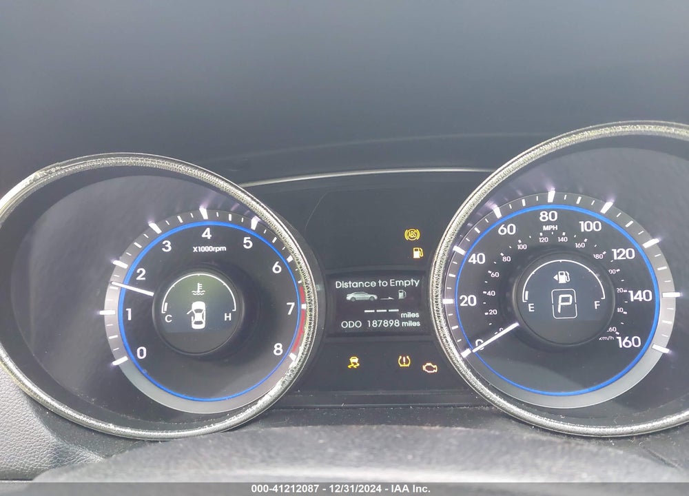 2012 HYUNDAI SONATA GLS VIN: 5NPEB4AC8CH437381