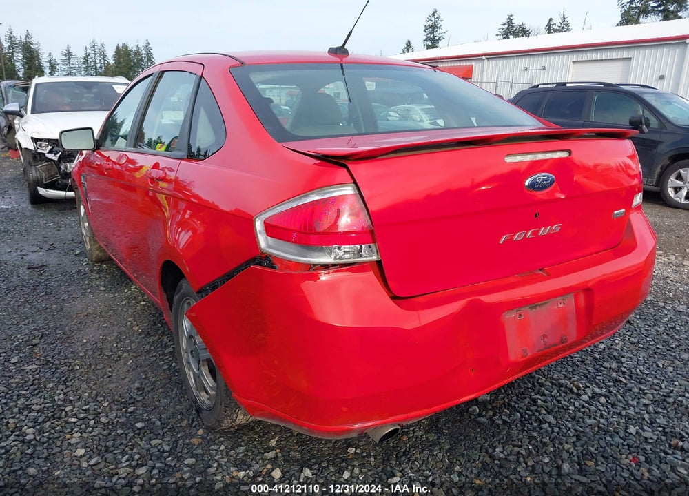 2008 FORD FOCUS SE/SES VIN: 1FAHP35N08W112994