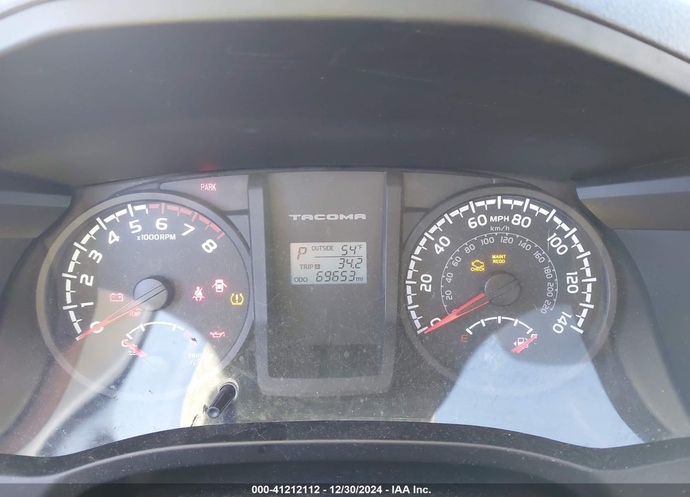 2017 TOYOTA TACOMA SR VIN: 5TFSX5EN4HX054278
