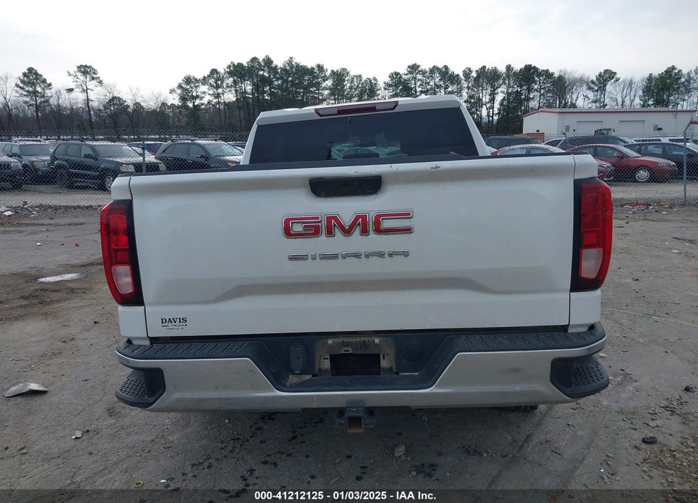 2022 GMC SIERRA 1500 4WD SHORT BOX PRO VIN: 3GTPUAEK3NG523227