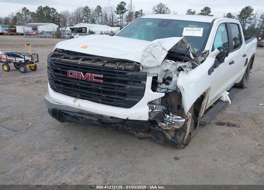 2022 GMC SIERRA 1500 4WD SHORT BOX PRO VIN: 3GTPUAEK3NG523227