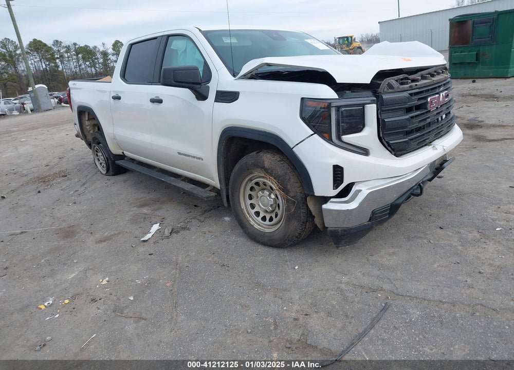 2022 GMC SIERRA 1500 4WD SHORT BOX PRO VIN: 3GTPUAEK3NG523227