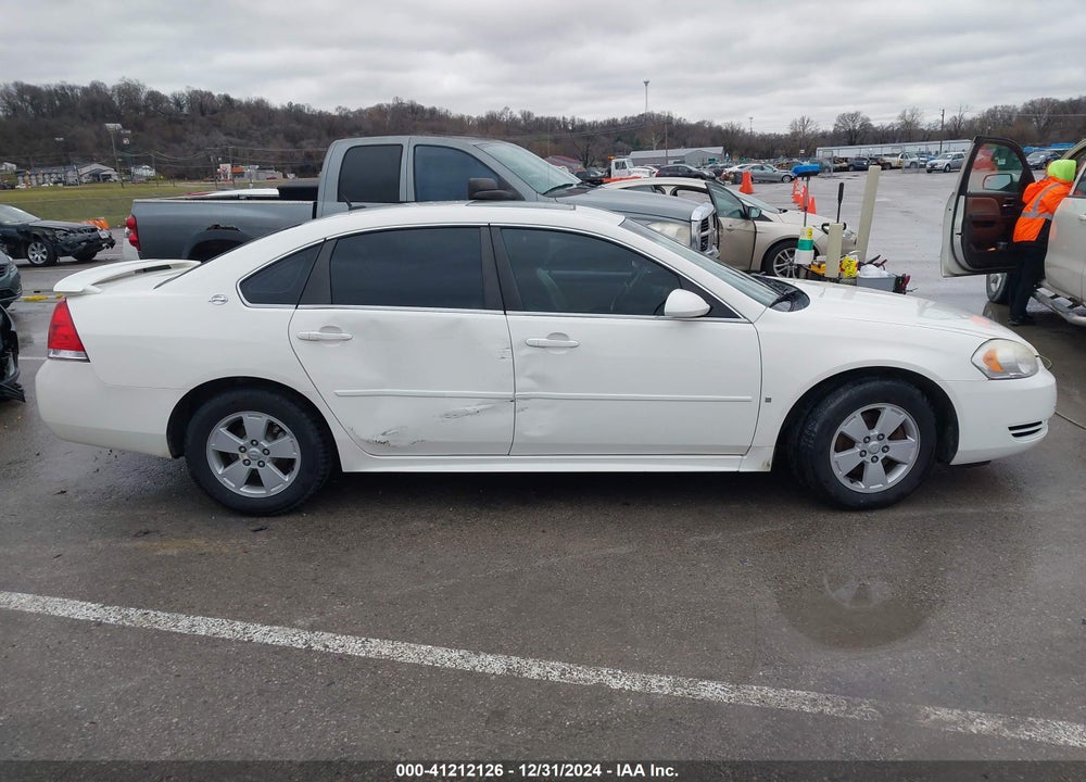 2009 CHEVROLET IMPALA LT VIN: 2G1WT57K291154922