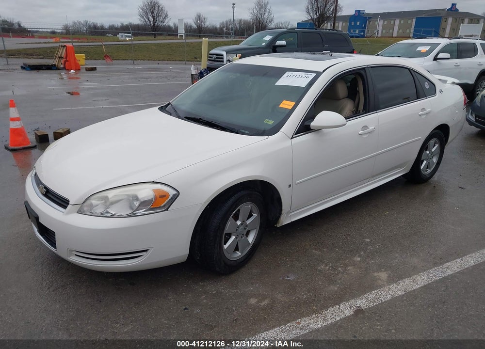 2009 CHEVROLET IMPALA LT VIN: 2G1WT57K291154922