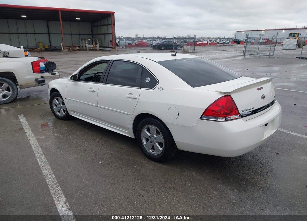 2009 CHEVROLET IMPALA LT VIN: 2G1WT57K291154922