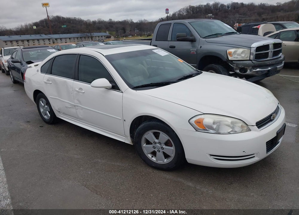 2009 CHEVROLET IMPALA LT VIN: 2G1WT57K291154922