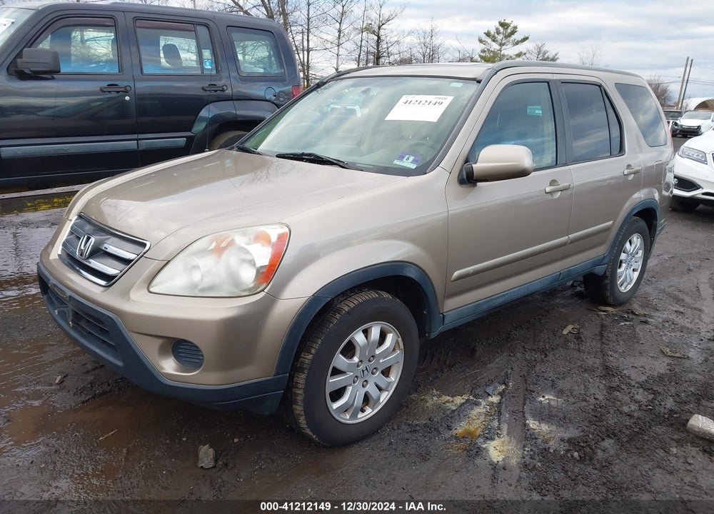 2005 HONDA CR-V SE VIN: SHSRD78915U323983