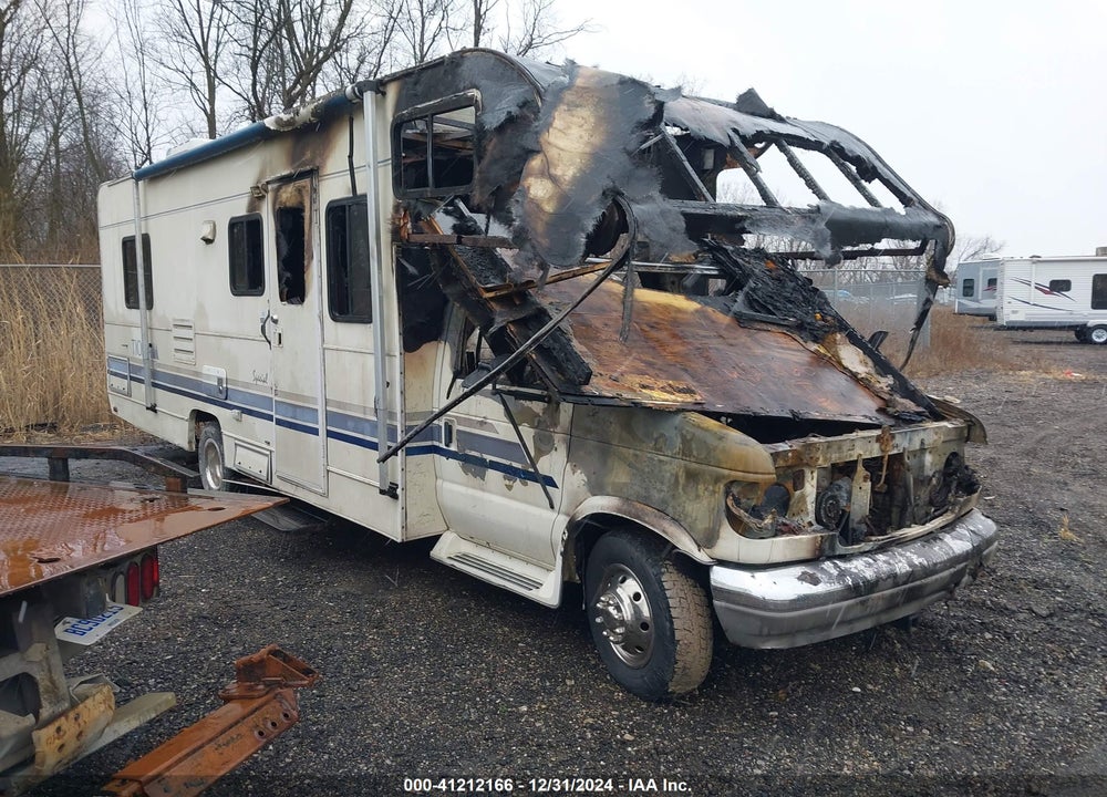 1992 FORD ECONOLINE E350 CUTAWAY VAN VIN: 1FDKE30G4NHA91593