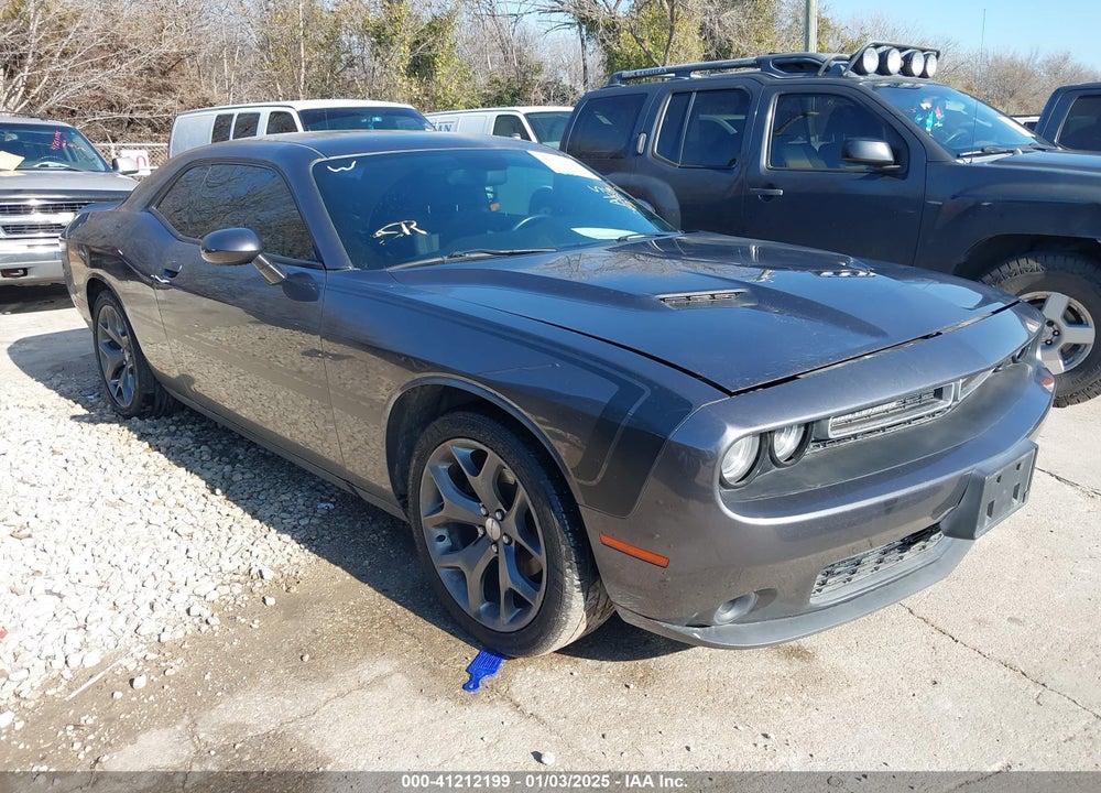 2016 DODGE CHALLENGER SXT VIN: 2C3CDZAG8GH329573