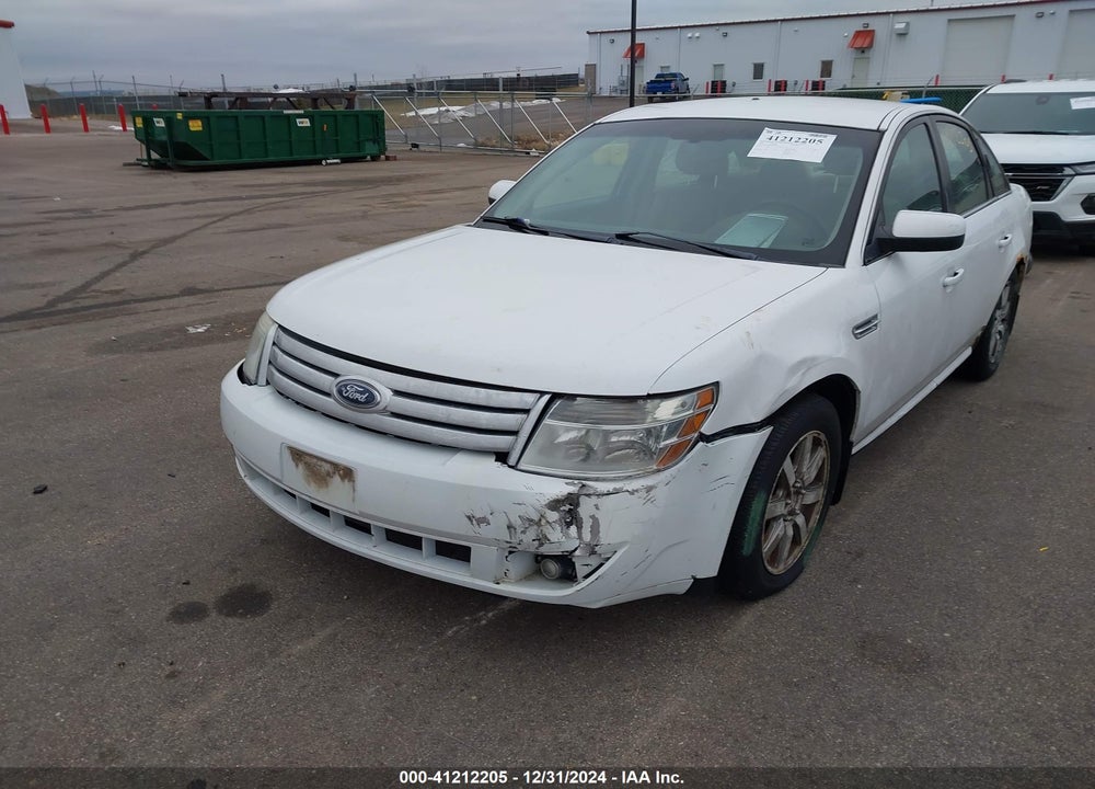 2008 FORD TAURUS SEL VIN: 1FAHP24WX8G185952