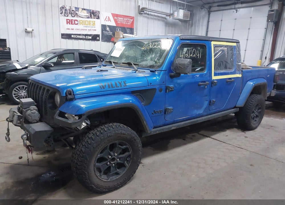 2021 JEEP GLADIATOR VIN: 1C6HJTAG9ML535479
