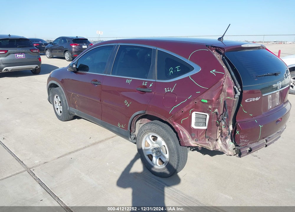 2014 HONDA CR-V LX VIN: 5J6RM3H31EL044620
