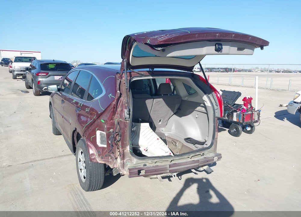 2014 HONDA CR-V LX VIN: 5J6RM3H31EL044620