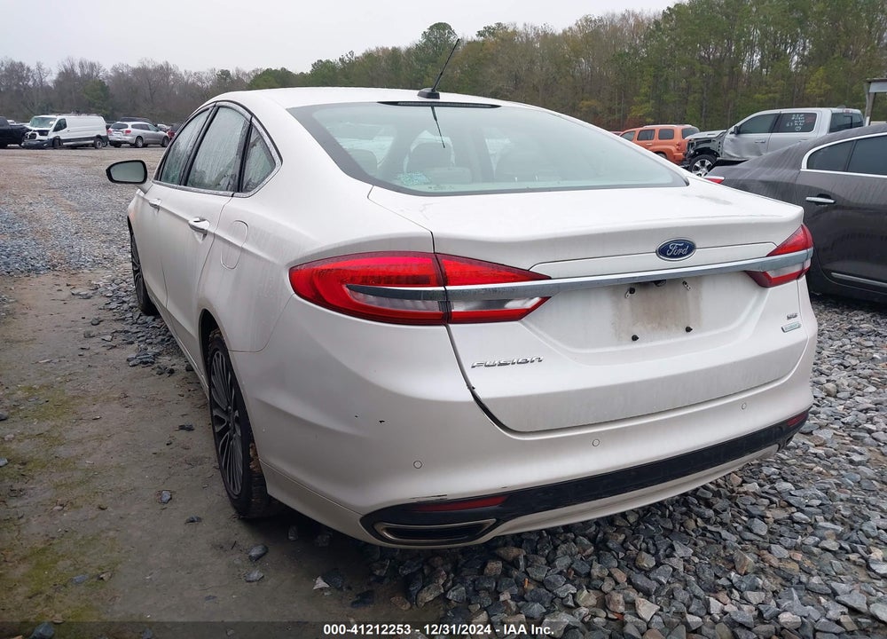 2017 FORD FUSION SE VIN: 3FA6P0H97HR175520