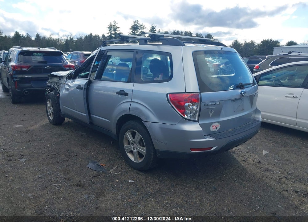 2012 SUBARU FORESTER 2.5X VIN: JF2SHABC5CH405499