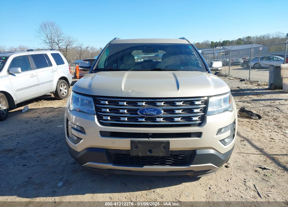 2017 FORD EXPLORER LIMITED VIN: 1FM5K7F82HGA14535