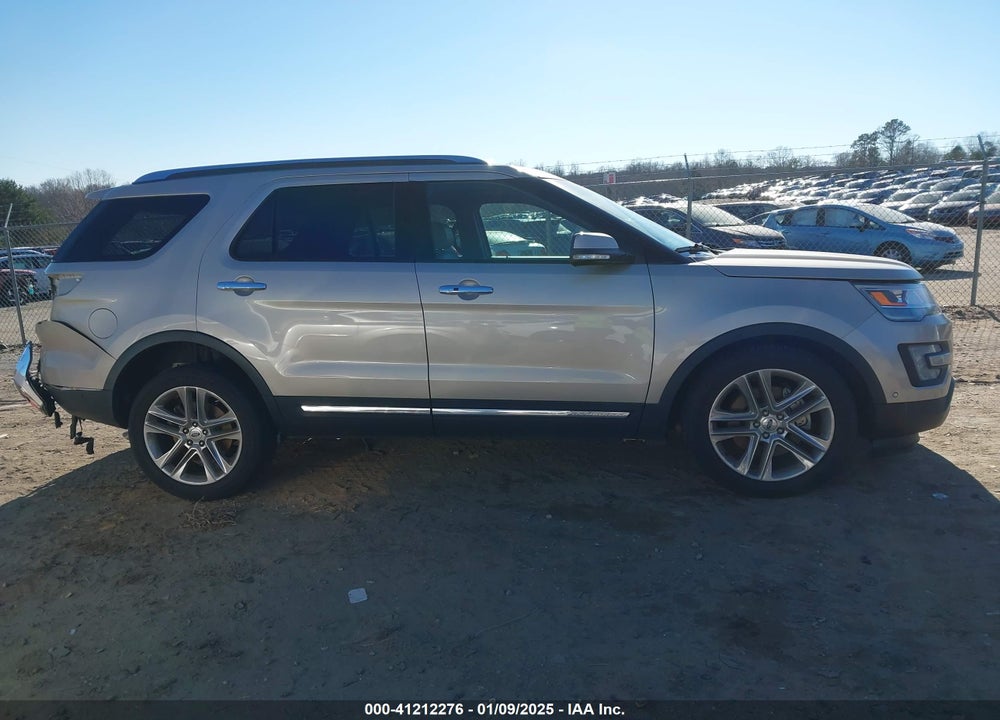 2017 FORD EXPLORER LIMITED VIN: 1FM5K7F82HGA14535