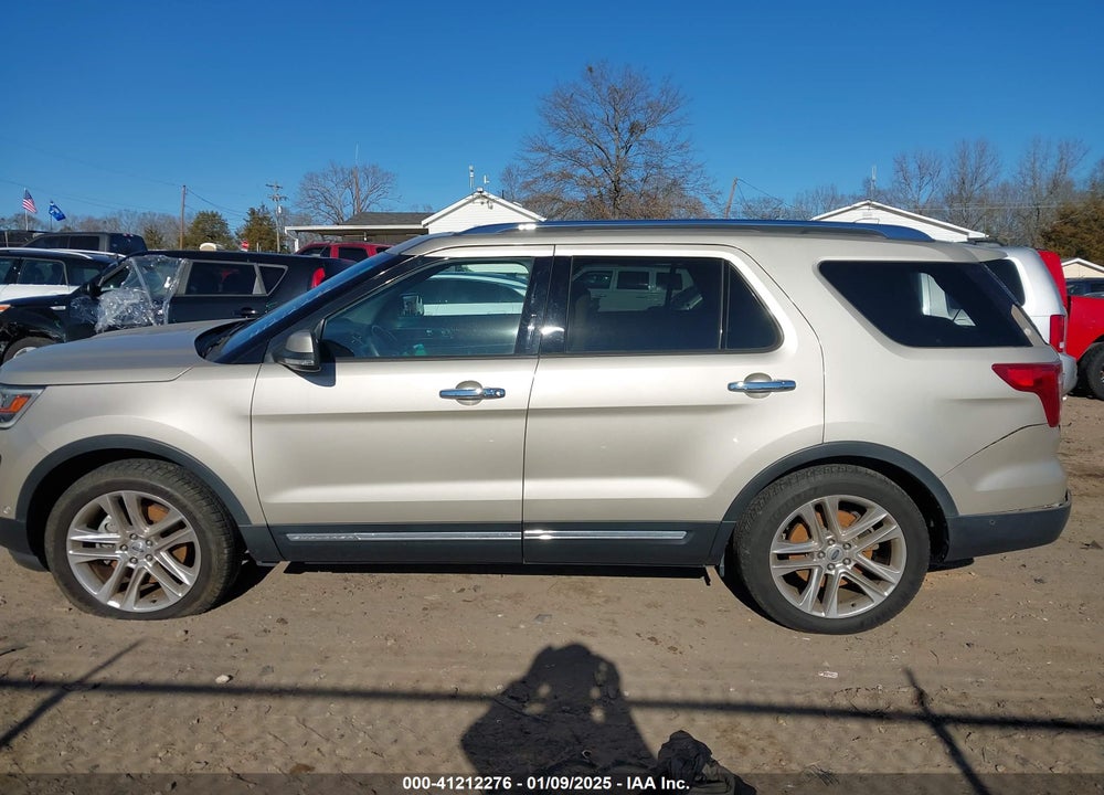 2017 FORD EXPLORER LIMITED VIN: 1FM5K7F82HGA14535