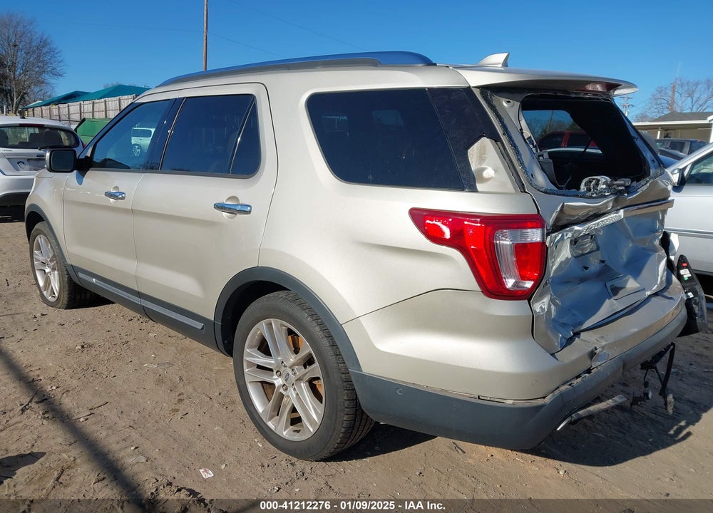 2017 FORD EXPLORER LIMITED VIN: 1FM5K7F82HGA14535