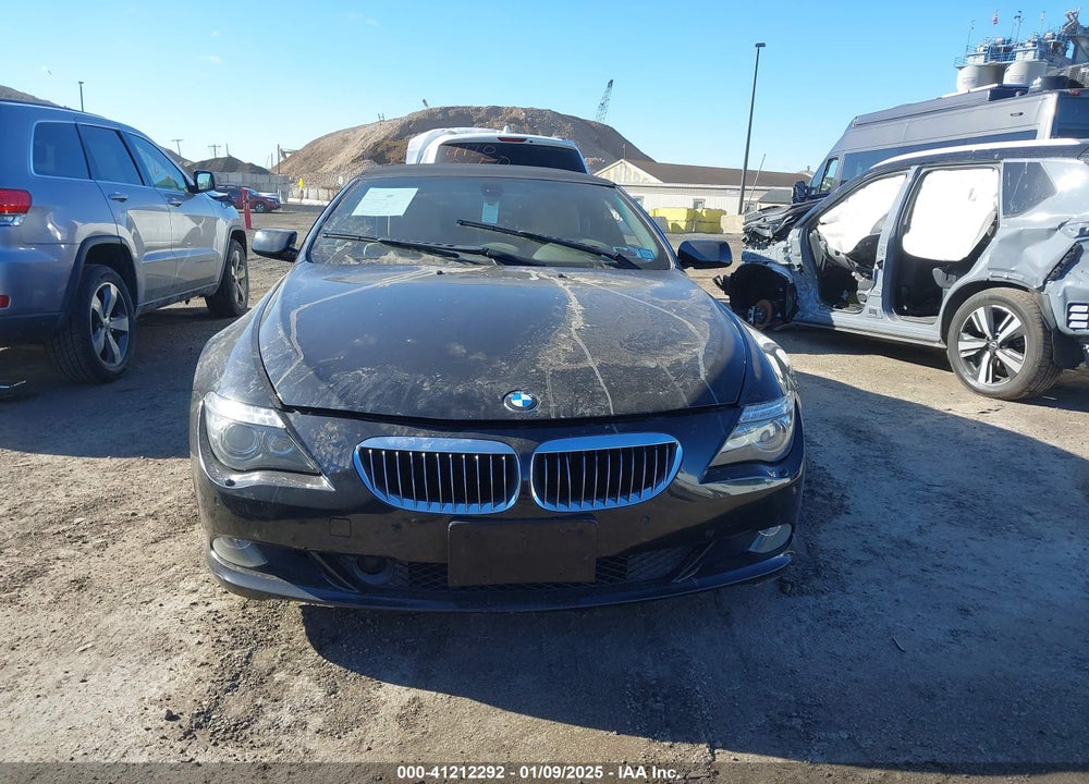 2008 BMW 650I VIN: WBAEB53538CX63612