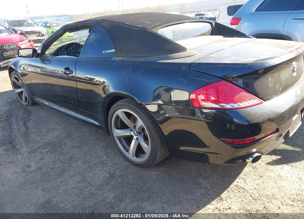 2008 BMW 650I VIN: WBAEB53538CX63612