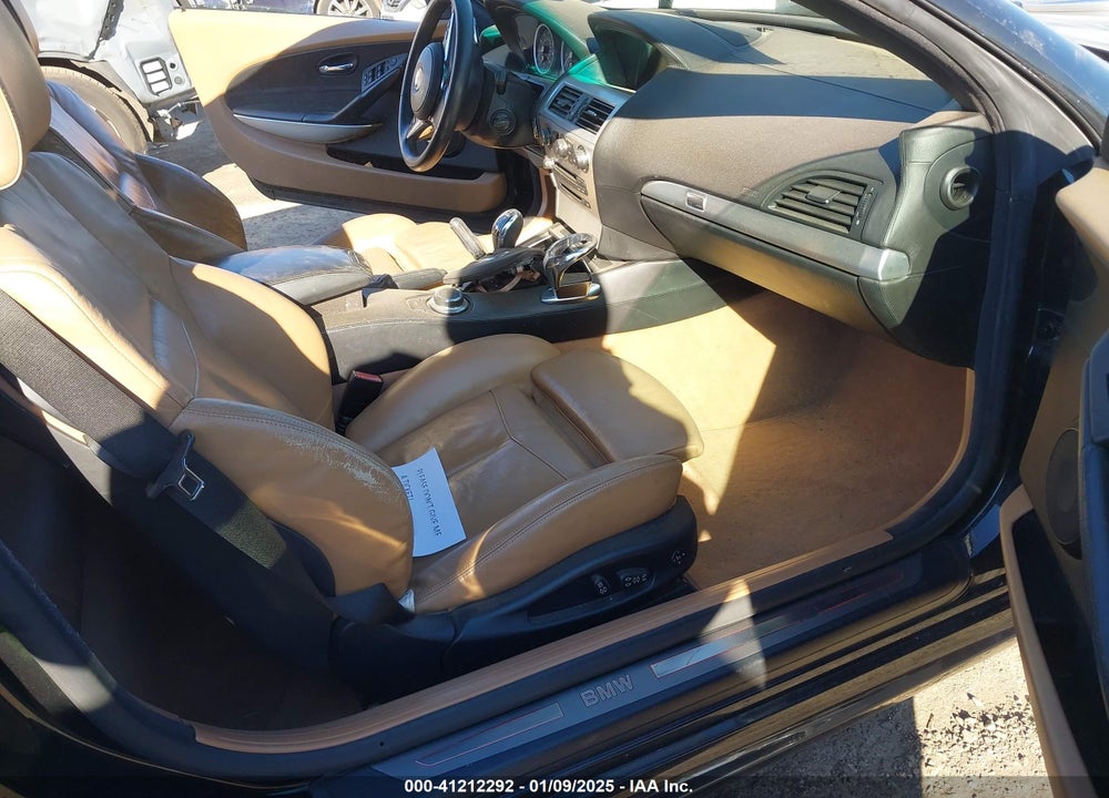 2008 BMW 650I VIN: WBAEB53538CX63612