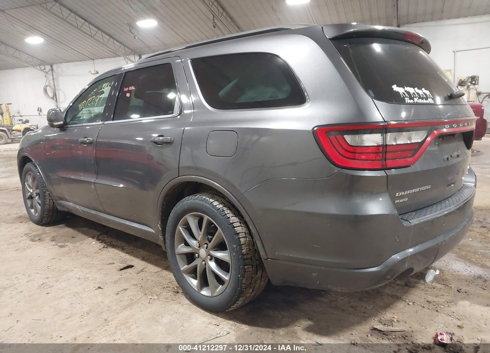 2017 DODGE DURANGO GT AWD VIN: 1C4RDJDG5HC630034