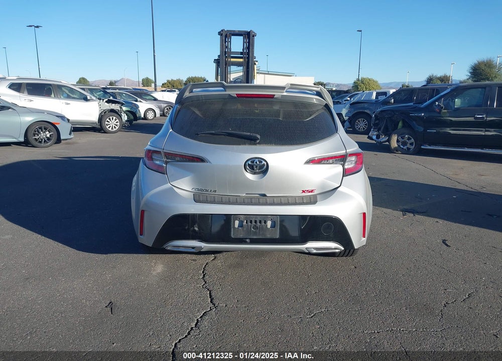 2019 TOYOTA COROLLA XSE VIN: JTNK4RBE2K3024498