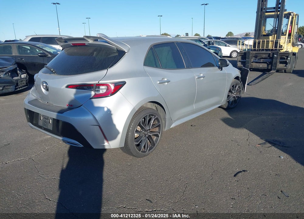2019 TOYOTA COROLLA XSE VIN: JTNK4RBE2K3024498