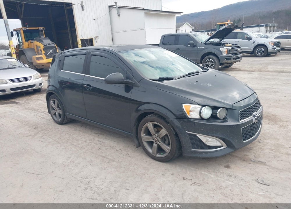 2014 CHEVROLET SONIC RS MANUAL VIN: 1G1JH6SB0E4196965