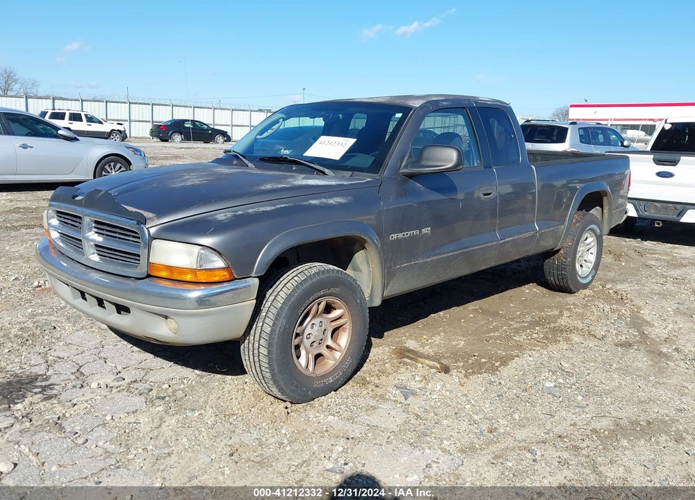 2002 DODGE DAKOTA SLT VIN: 1B7GG42N42S503869
