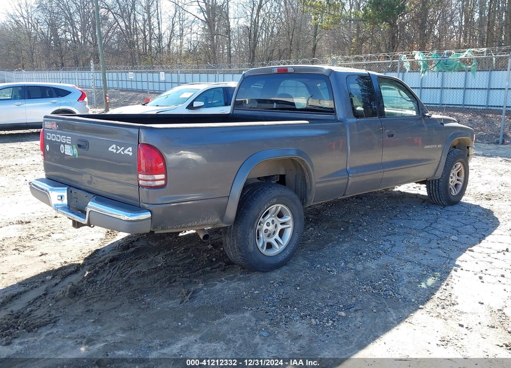 2002 DODGE DAKOTA SLT VIN: 1B7GG42N42S503869