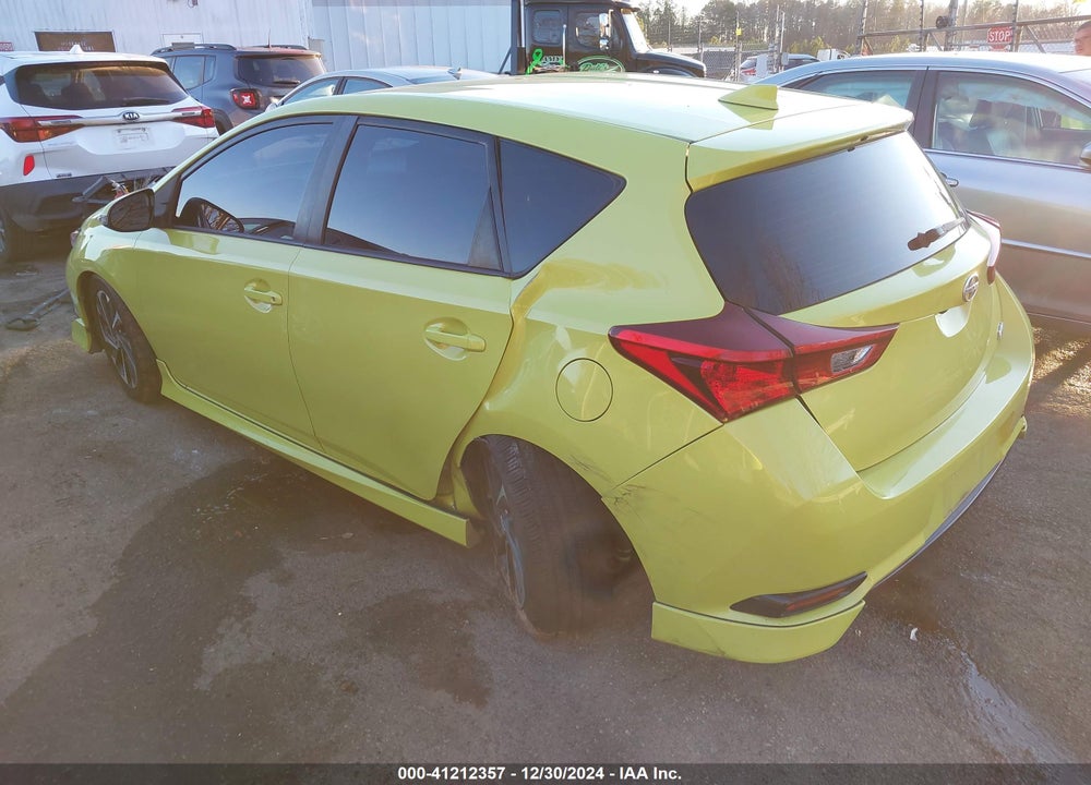 2016 SCION IM VIN: JTNKARJE9GJ515325
