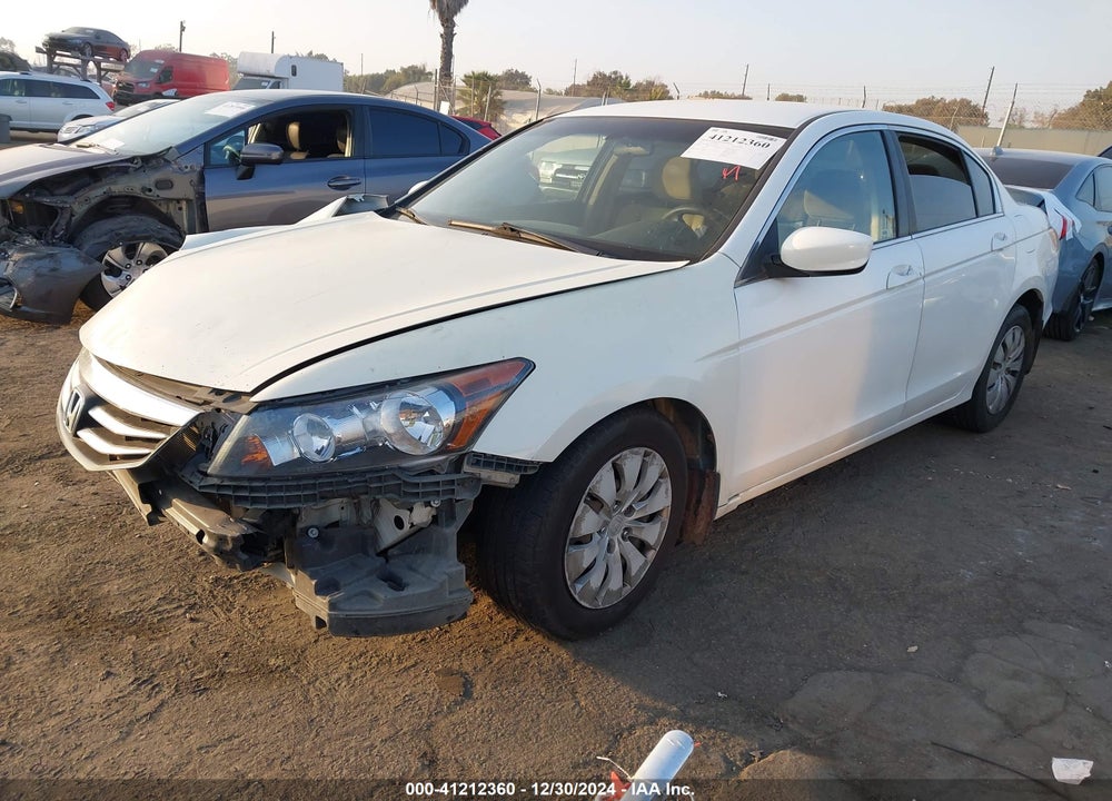2012 HONDA ACCORD 2.4 LX VIN: 1HGCP2F37CA113840