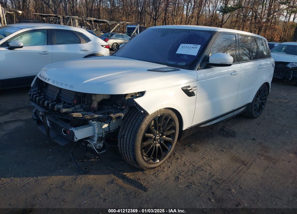 2019 LAND ROVER RANGE ROVER SPORT HSE VIN: SALWR2RV4KA827662