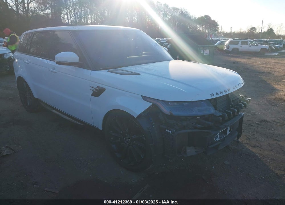 2019 LAND ROVER RANGE ROVER SPORT HSE VIN: SALWR2RV4KA827662