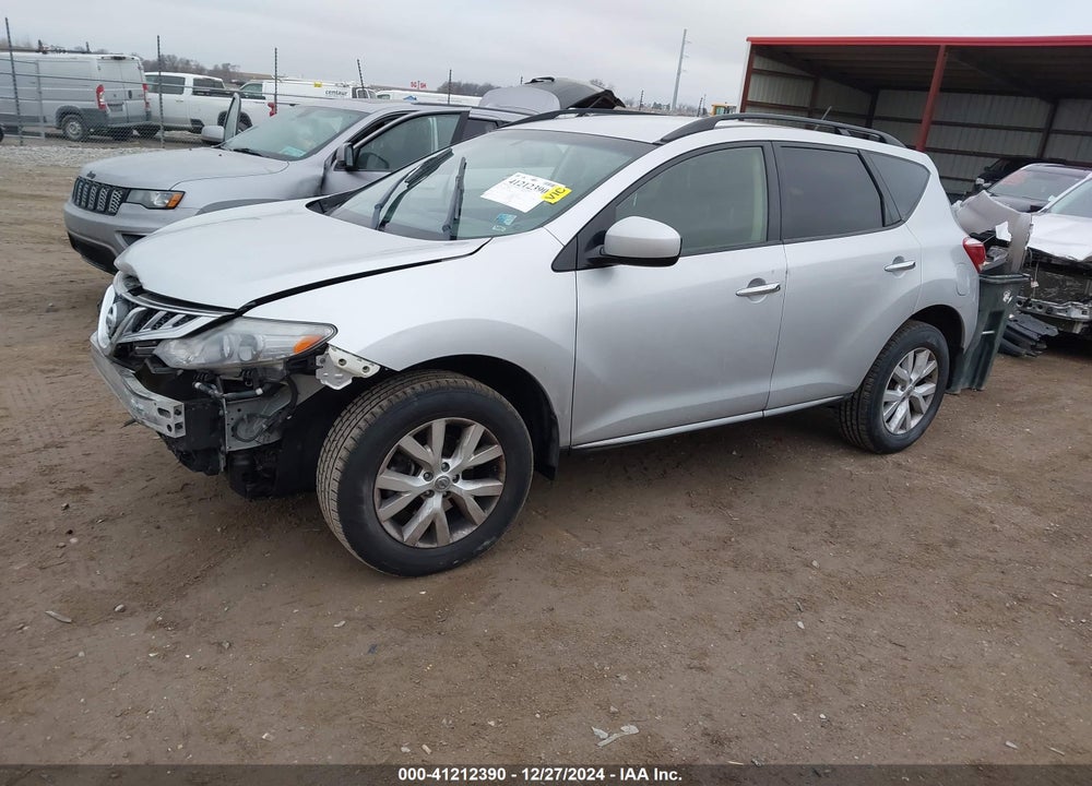 2013 NISSAN MURANO SV VIN: JN8AZ1MW1DW304086