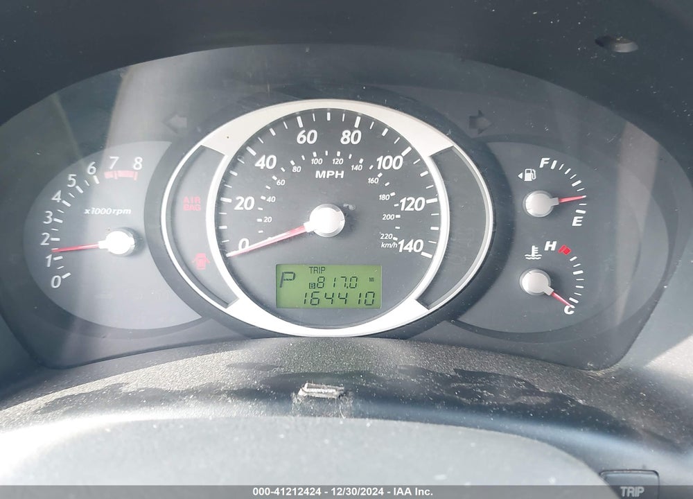 2007 HYUNDAI TUCSON GLS VIN: KM8JM12B77U545866