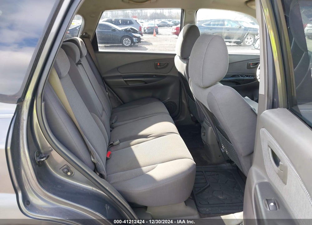 2007 HYUNDAI TUCSON GLS VIN: KM8JM12B77U545866