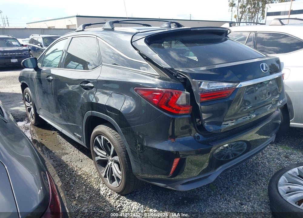 2017 LEXUS RX 450H VIN: 2T2BGMCA6HC019911